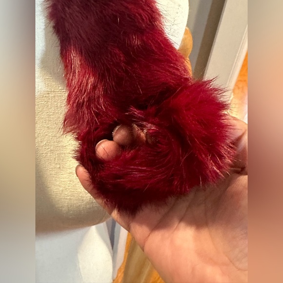 Rabbit fur scarf/head warmer NWOT - Picture 3 of 7